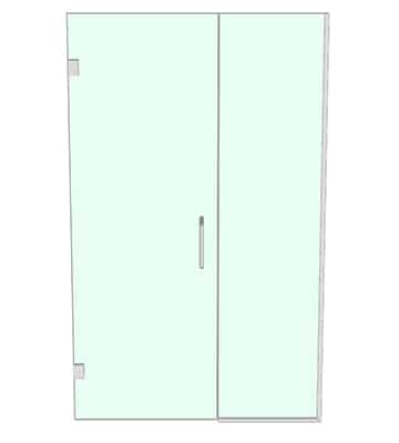 Frameless Swing Door Configurations - DSI Glass Aurora