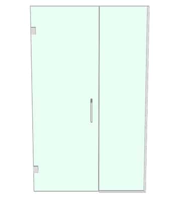 Frameless Swing Door Configurations - DSI Glass Aurora