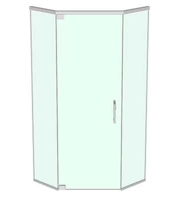Frameless Swing Door Configurations - DSI Glass Aurora